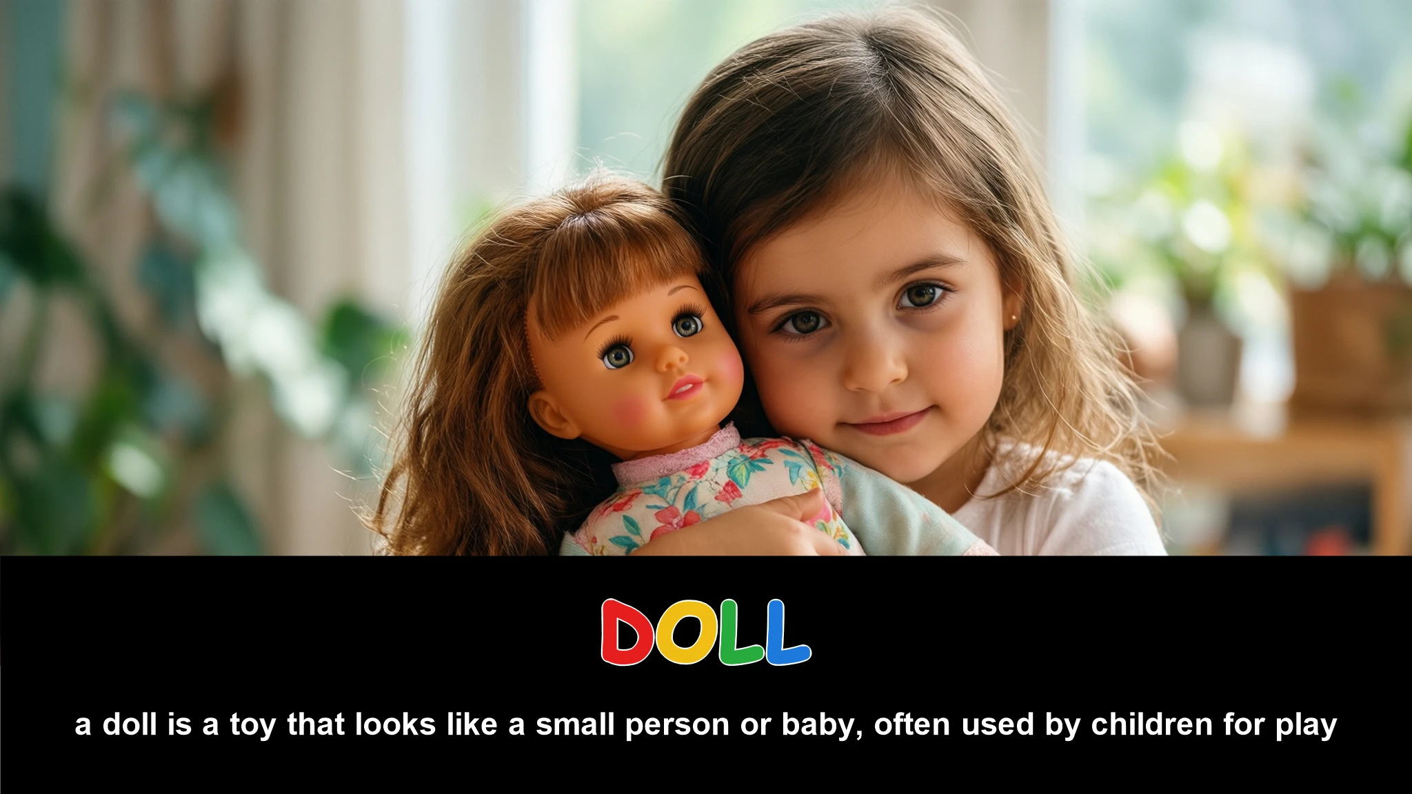 English Illustration for doll
